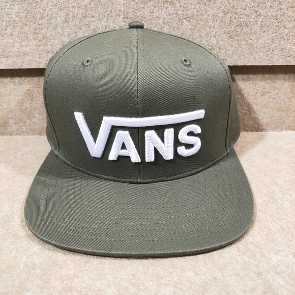 Vans Other - Vans Off The Wall Ranger Green Snapback Hat #U